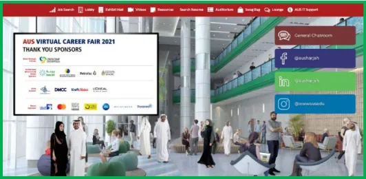 SNOC Participates in AUS Virtual Career Fair